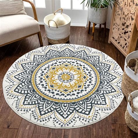 round rugs amazon|More.